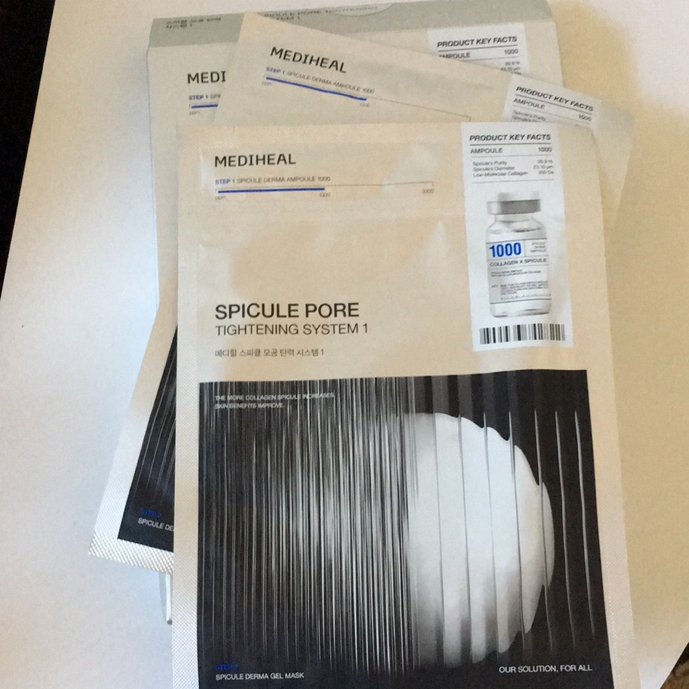 Spicule Pore Tightening System 1 Face Mask - White
